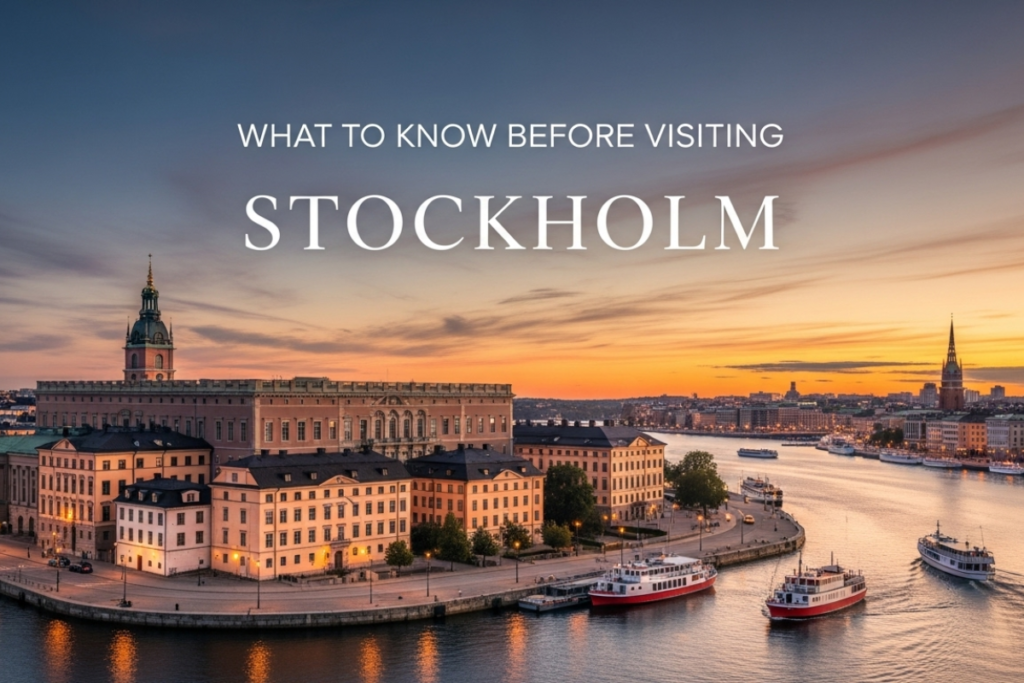 stockholm travel tips