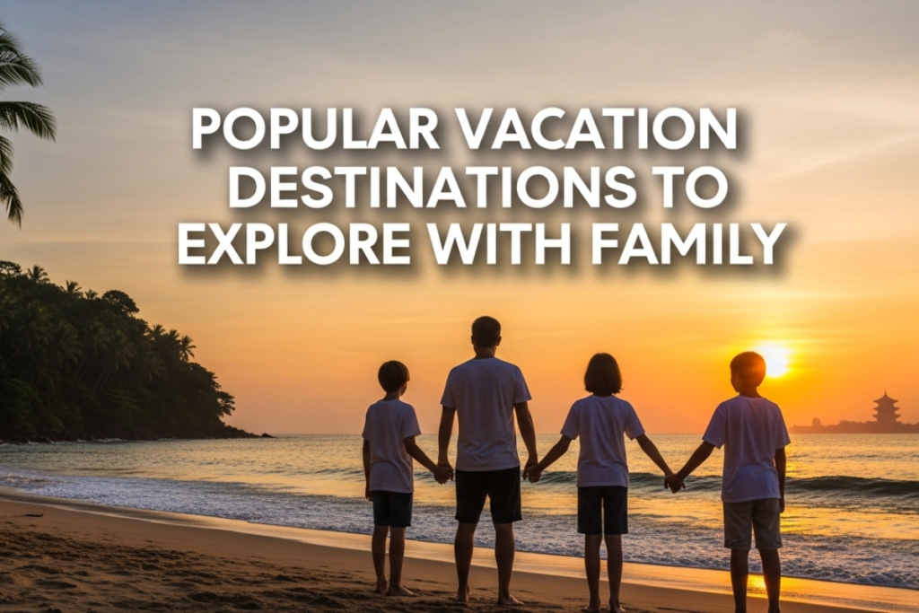 Family vacation destinations